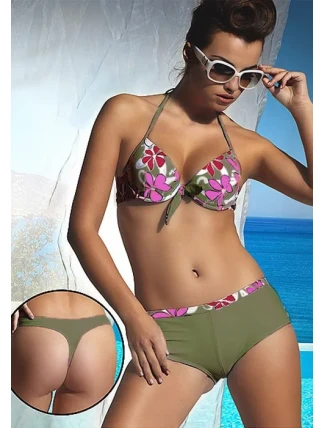 Plavky Chocolatte (2) (podprsenka + šortky + tangá) - Ewlon Plavky Chocolatte (2) (podprsenka + šortky + tangá) - Ewlon