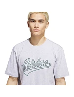 Pánske tričko adidas Varsity Tailsweep Graphic, sivé, KS2179 Pánske tričko adidas Varsity Tailsweep Graphic, sivé, KS2179