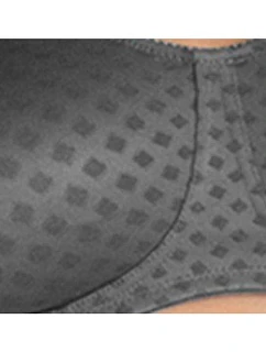 Chirurgická podprsenka Lisa s tvarovanými košíčkami 5726X antracitová – Anita Care