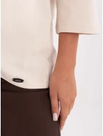 Blúzka RV BZ A804.05P svetlo béžová