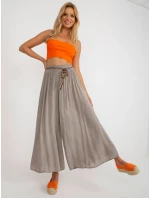 Dámske nohavice TW SP BI 81733.14 tmavo lila