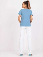 Tričko TW TS 1002.28X svetlo modrá