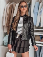 Mini sukňa s volánom FALBELA čierna FashionStreet CY0494 Mini sukňa s volánom FALBELA čierna FashionStreet CY0494