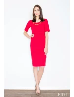 Dámske šaty M446 red - fígľov Dámske šaty M446 red - fígľov