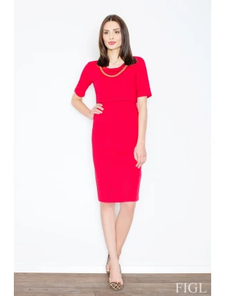 Dámske šaty M446 red - fígľov Dámske šaty M446 red - fígľov