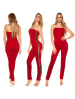 Sexy KouCla Bandeau Overall with sequins