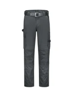 Pracovné nohavice Twill Cordura unisex pracovné nohavice tmavosivé