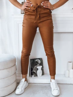 Dámske nohavice LIZZY camel FashionStreet UY1779