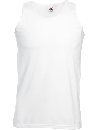 Fruit of the Loom Athletic Vest Pánske tielko 16.1098 biele Fruit of the Loom Athletic Vest Pánske tielko 16.1098 biele