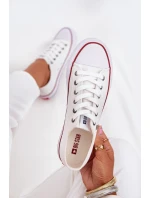 Trampki Damskie Niskie Big Star DD274A232 Białe