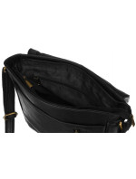 Pánske kabelky [DH] Kožená taška PTN 788 NDM BLACK