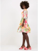 Šaty DHJ SK 0997 1.33X bielo-ružové