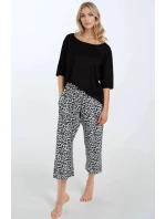 Pyžamo Grace Noir - Momenti Per Me