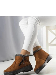 Dámske snehové topánky E3120 Brown - SPORT