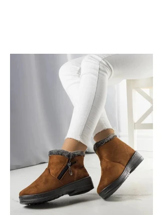 Dámske snehové topánky E3120 Brown - SPORT Dámske snehové topánky E3120 Brown - SPORT