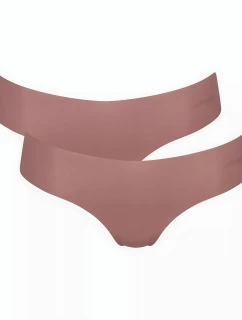 Dámske nohavičky ZERO Microfibre 2.0 Hipstring 2P - CACAO - hnedé 1141 - SLOGGI