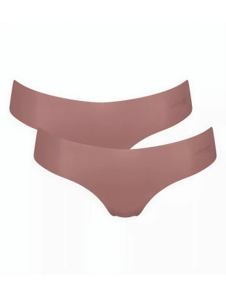Dámske nohavičky ZERO Microfibre 2.0 Hipstring 2P - CACAO - hnedé 1141 - SLOGGI Dámske nohavičky ZERO Microfibre 2.0 Hipstring 2P - CACAO - hnedé 1141 - SLOGGI