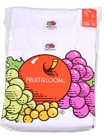 Fruit of the Loom Spodné tričká, balenie po 3 ks v vrecku 16.7082 biele Fruit of the Loom Spodné tričká, balenie po 3 ks v vrecku 16.7082 biele