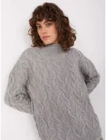 BA SW 8038 jumper.28P sivá