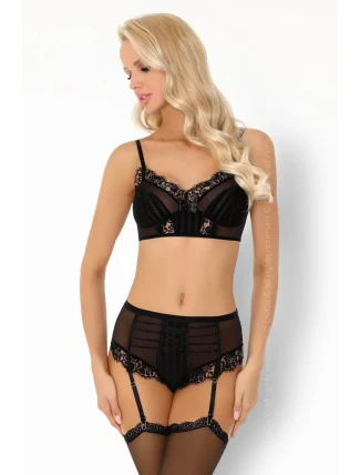 Elegantný set Almudena black - LivCo Corsetti