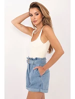 džínsové šortky model 228036 Továrenská cena