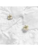 Elegantná blúzka v ecru farbe s golierom (8522/3) Elegantná blúzka v ecru farbe s golierom (8522/3)