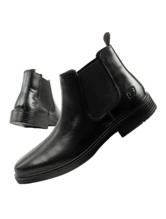 Pánske topánky Skechers Miller-Boris sable boots smart leather Pánske topánky Skechers Miller-Boris sable boots smart leather