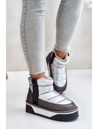 Nízke snežnice na hrubej podrážke D.Franklin Silver Nízke snežnice na hrubej podrážke D.Franklin Silver