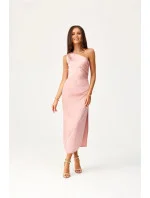 Večerné šaty SUK411 ružové - Roco Fashion
