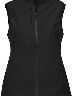 Tee Jays TJ 9523 3-vrstvová dámska softshellová vesta „Performance“ 18.9523 čierna