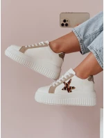Dámske tenisky na platforme STARPAN beige FashionStreet ZY0869