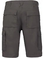 Kariban K 755 Pánske bermudy 20.K755 svetlo šedé