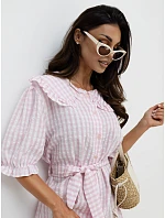 Šaty MI SK 32807 1.17P svetloružové