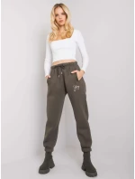 Tepláky RV DR 7275.24P tmavá khaki