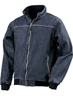 Result R 406X Džínsová 3-vrstvová softshellová bunda typu blouson 30.406X v odtieni washed blue Result R 406X Džínsová 3-vrstvová softshellová bunda typu blouson 30.406X v odtieni washed blue