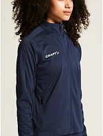 Craft Teamwear Evolve 2.0 Full Zip Jacket W Dámska tréningová bunda 82.4760 čierna Craft Teamwear Evolve 2.0 Full Zip Jacket W Dámska tréningová bunda 82.4760 čierna