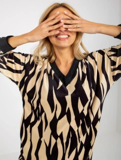 TU 8189 2.07 čierna a béžová