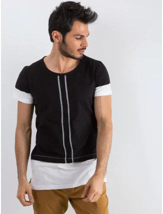 Pánske tričko s vložkami NT009 - FPrice Pánske tričko s vložkami NT009 - FPrice