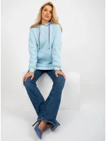 Dámska mikina FA BL 8151.06P svetlo modrá - FPrice Dámska mikina FA BL 8151.06P svetlo modrá - FPrice