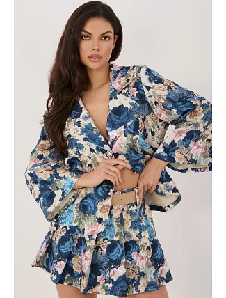 Šortky so spodnou sukňou model 226221 Taliansko Moda