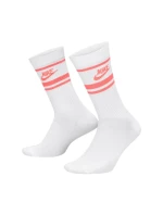 Nike NK Nsw Everyday Essential CR ponožky 3 páry biele DX5089 100