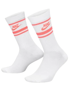 Nike NK Nsw Everyday Essential CR ponožky 3 páry biele DX5089 100