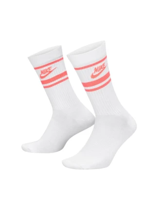Nike NK Nsw Everyday Essential CR ponožky 3 páry biele DX5089 100