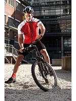 Daiber JN 454 Pánske cyklistické tričko so zipsom 02.0454 biele Daiber JN 454 Pánske cyklistické tričko so zipsom 02.0454 biele