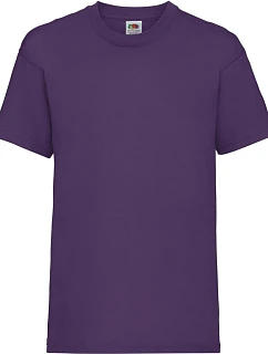 Fruit of the Loom Kids Valueweight T Detské tričko 16.1033 fialové