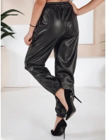 Dámske kožené nohavice MAGIR black FashionStreet UY1683