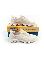 Skechers Glide-Step dámske pohodlné tenisky ecru Slip-ins women's Skechers Glide-Step dámske pohodlné tenisky ecru Slip-ins women's