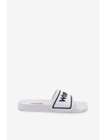 Klapki Męskie WRANGLER AVERELL SLIDER MEN LOW 20251042.1FG Białe