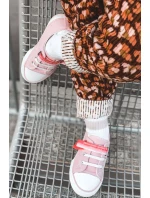 Dziecięce Niskie Trampki BIG STAR JJ374078 Różowe