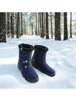 Nepremokavé snehové topánky so zipsom NEWS W EVE181B navy blue Nepremokavé snehové topánky so zipsom NEWS W EVE181B navy blue